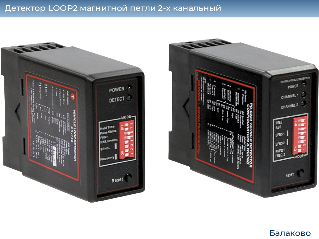 Детектор LOOP2 магнитной петли 2-x канальный, balakovo.doorhan.ru