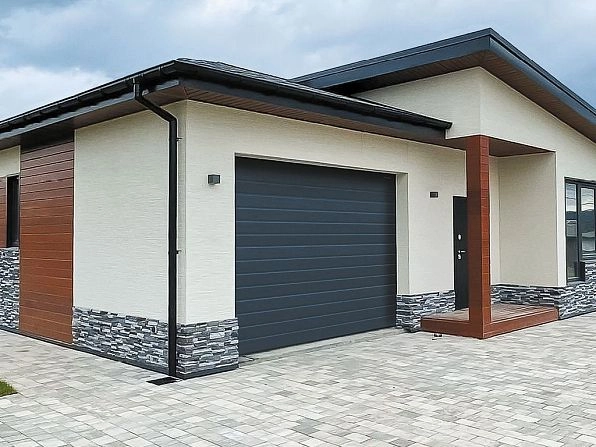 Секционные ворота 2500х2250 мм антрацитовые DoorHan rsd02, balakovo.doorhan.ru